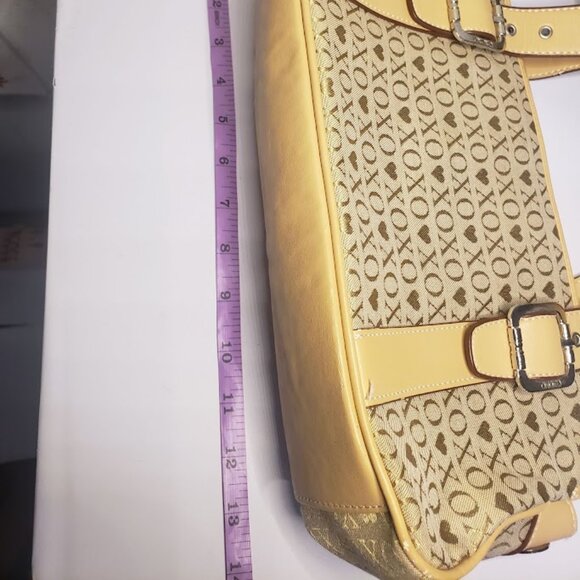 xoxo womens purse Bag tan SIZE 13 x 6.5 - Picture 13 of 14